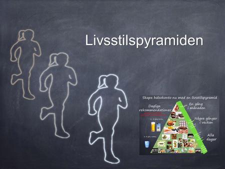 Livsstilspyramiden Att kombinera e-utbildning med IRL -aktiviteter.