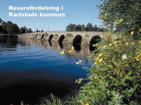 Resursfördelning i Karlstads kommun