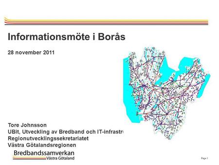 Informationsmöte i Borås