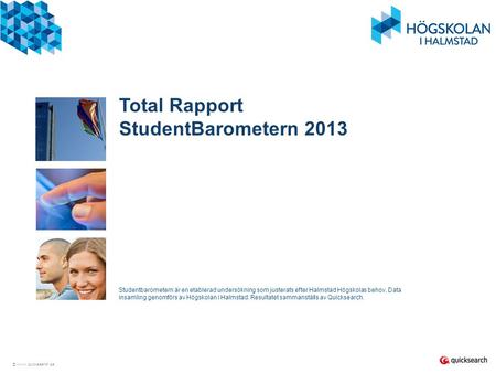Total Rapport StudentBarometern 2013