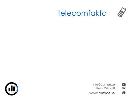 Telecomfakta 026 – 270 700