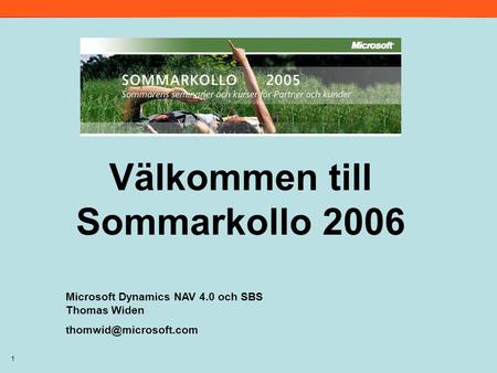Välkommen till Sommarkollo 2006