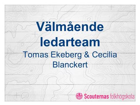 Välmående ledarteam Tomas Ekeberg & Cecilia Blanckert
