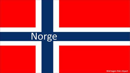Norge Bild tagen från clipart.