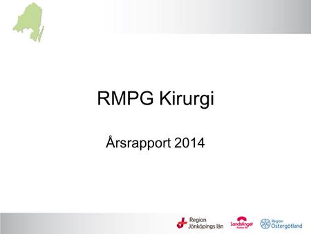 RMPG Kirurgi Årsrapport 2014.