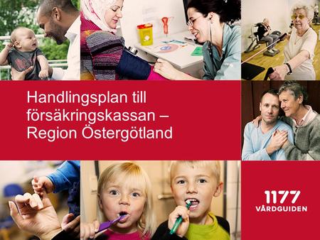 Handlingsplan till försäkringskassan – Region Östergötland.