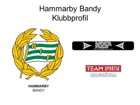 Hammarby Bandy Klubbprofil HAMMARBY BANDY. Produkter Kosa Basic Grå Jogging Klubbpris Senior 495:- Junior 450:- Ord pris Senior 650:- Junior 590:- Värmeoverall.