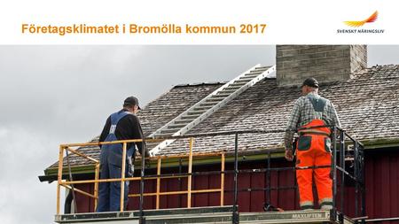 Företagsklimatet i Bromölla kommun 2017