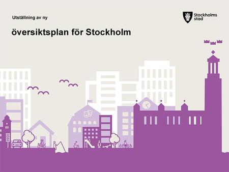 översiktsplan för Stockholm