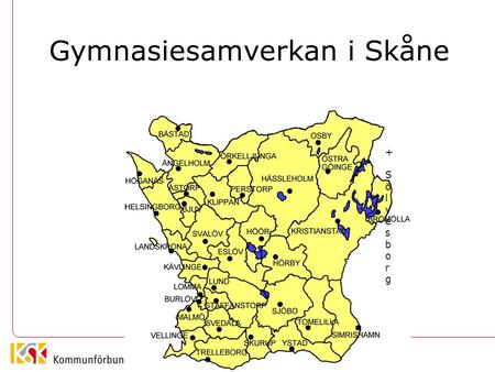 Gymnasiesamverkan i Skåne