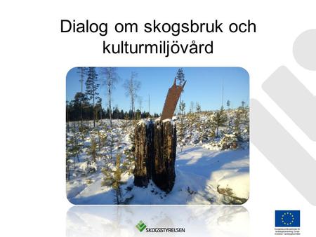 Dialog om skogsbruk och kulturmiljövård