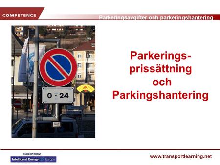 Parkerings-prissättning och Parkingshantering