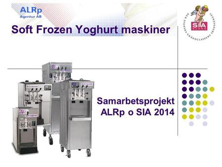 Soft Frozen Yoghurt maskiner