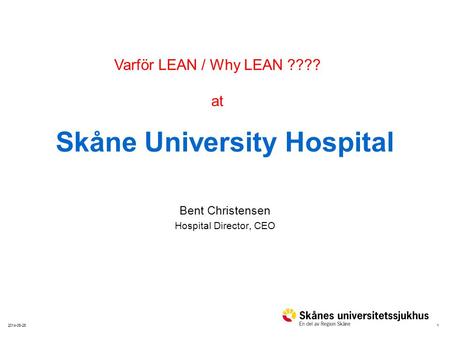 Skåne University Hospital
