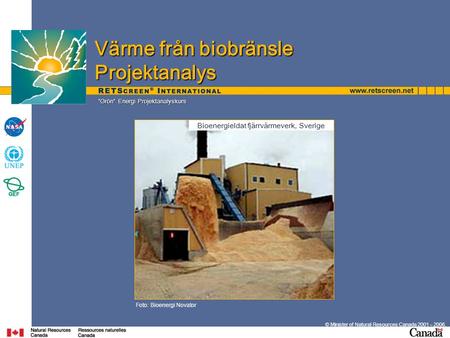 Bioenergieldat fjärrvärmeverk, Sverige