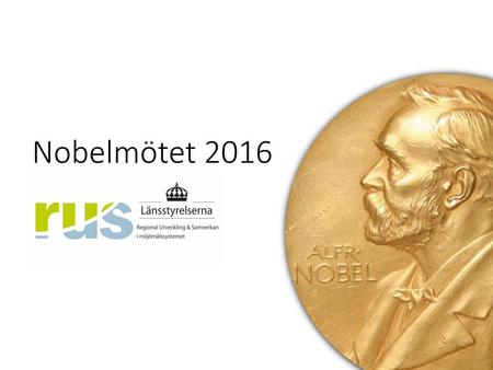 Nobelmötet 2016.