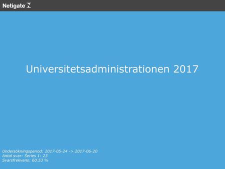 Universitetsadministrationen 2017