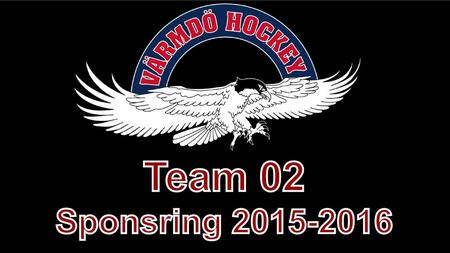 Team 02 Sponsring 2015-2016.