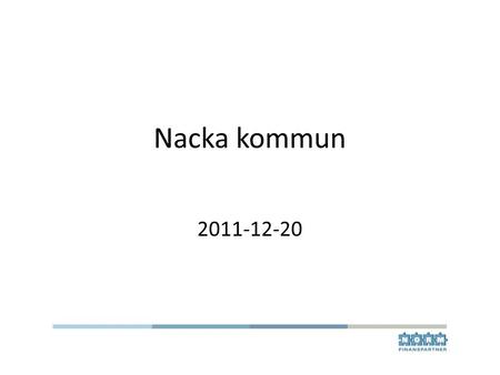 Nacka kommun 2011-12-20.