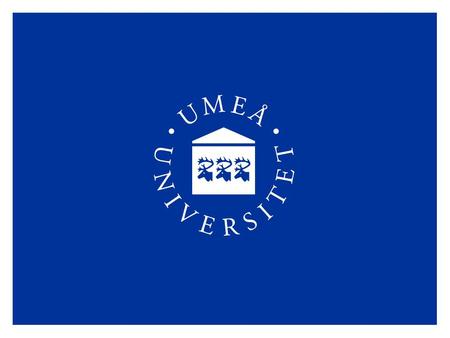 Umeå universitet Umeå universitet satsar på kreativa miljöer för studier och arbete. Här finns attraktiva utbildningar, världsledande forskning och utmärkta.