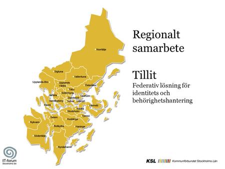 Regionalt samarbete Tillit