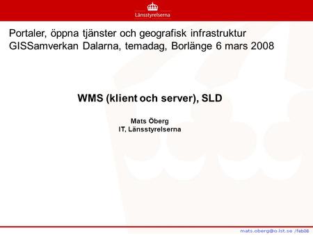 WMS (klient och server), SLD