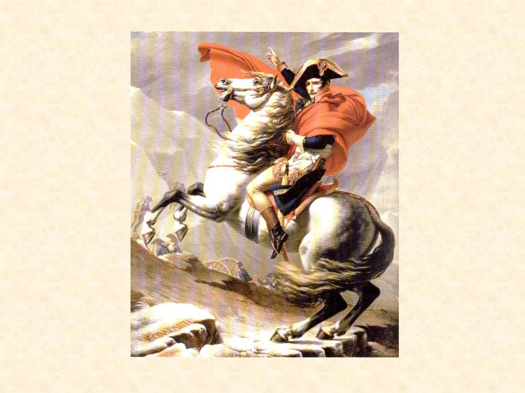Napoleon Bonaparte 1799 tar general Napoleon Bonaparte makten genom en statskupp – revolutionen är över!