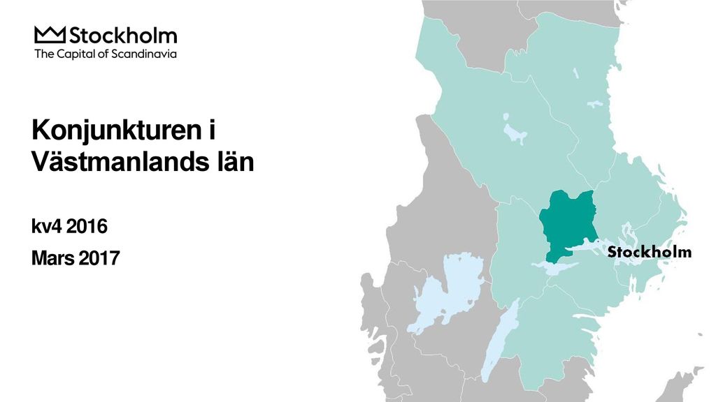 Konjunkturen i Västmanlands län kv Mars 2017