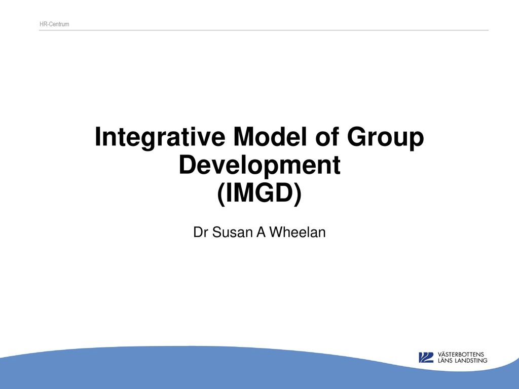 Integrative Model of Group Development (IMGD)
