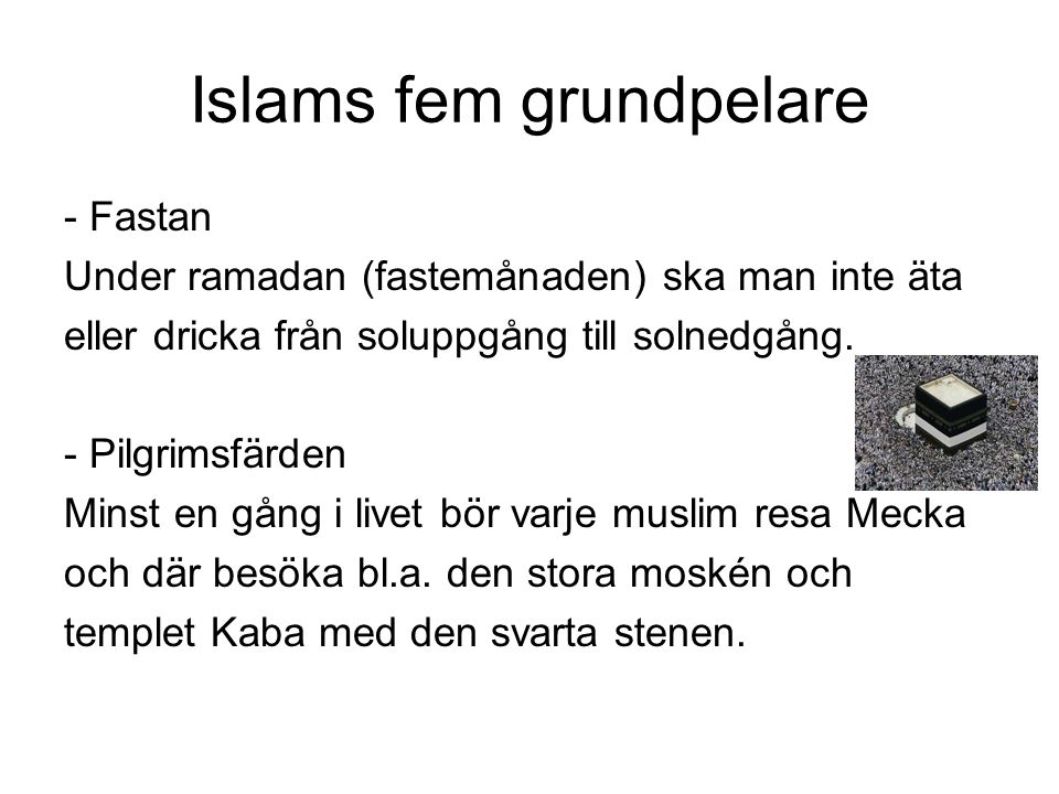 Islams fem grundpelare