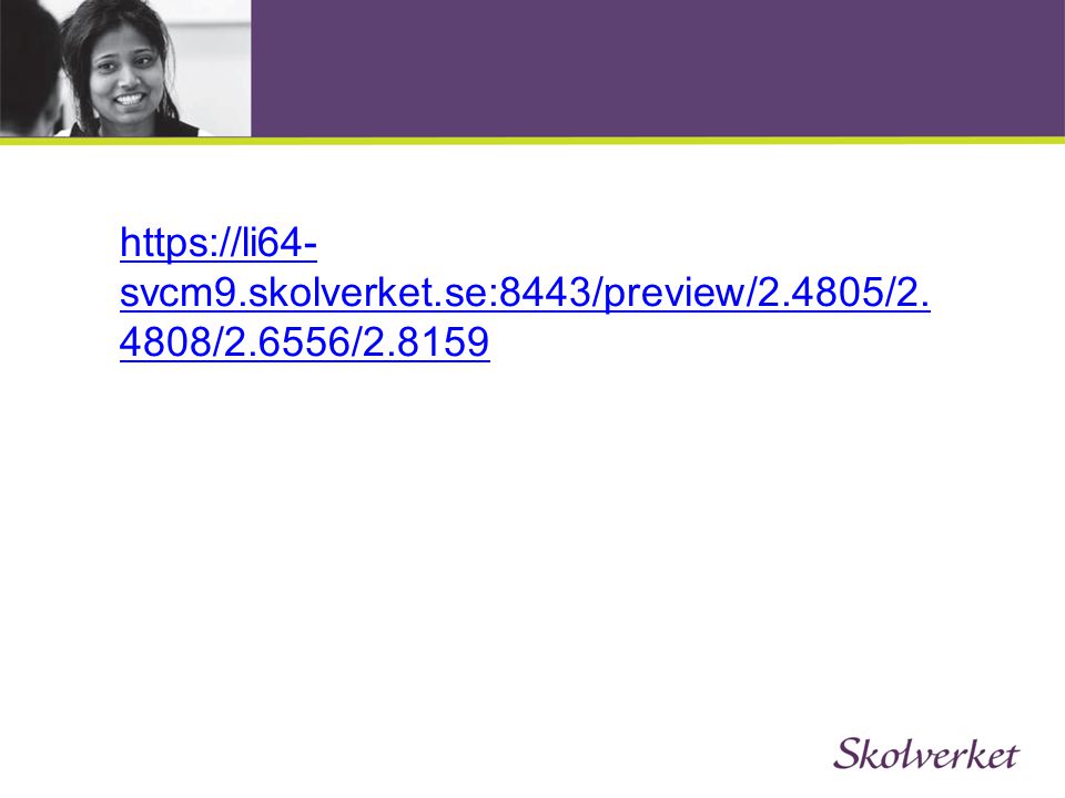 skolverket. se:8443/preview/ / /2