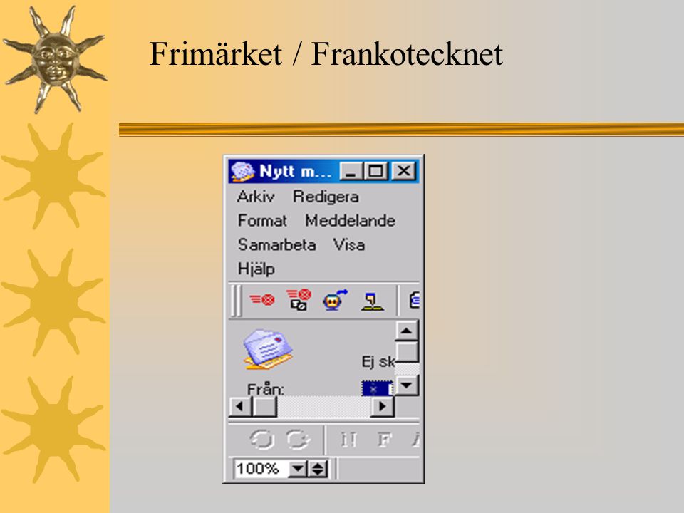 Frimärket / Frankotecknet