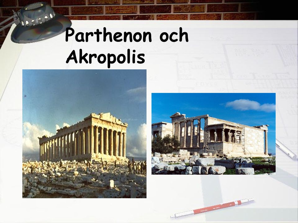 Parthenon och Akropolis
