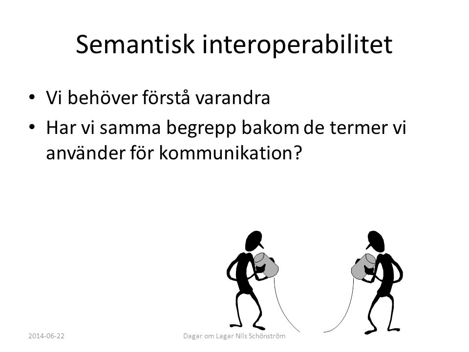 Semantisk interoperabilitet