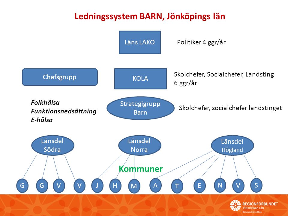 Ledningssystem BARN, Jönköpings län