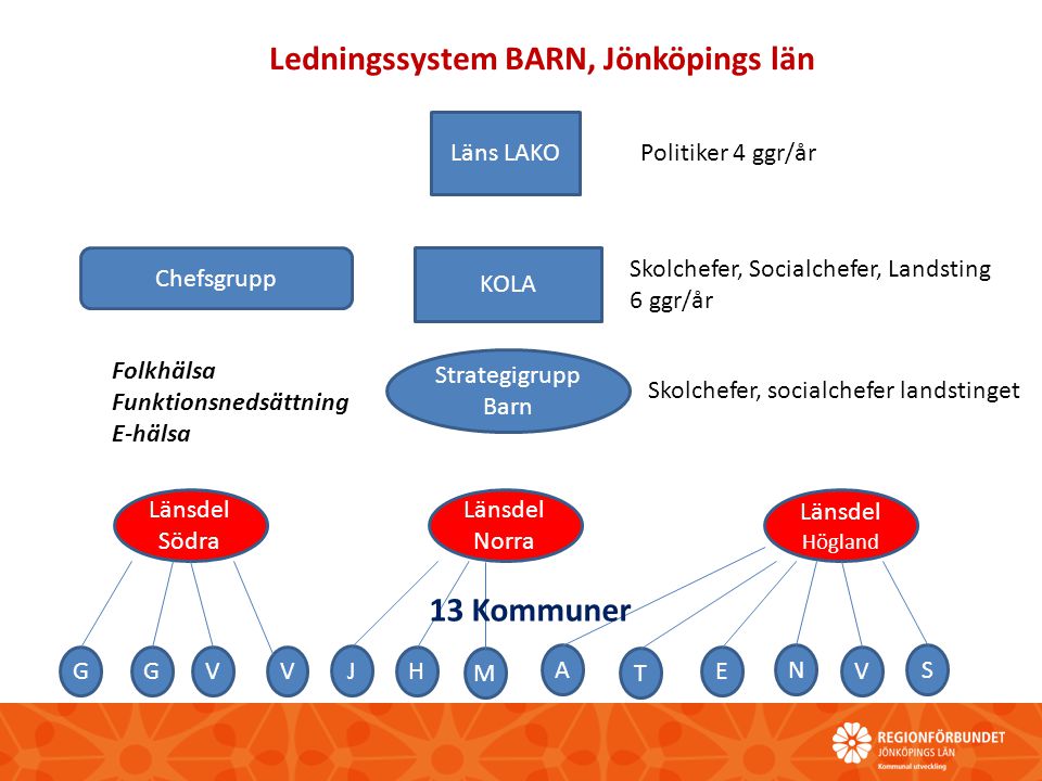 Ledningssystem BARN, Jönköpings län