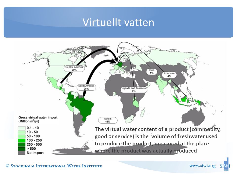 Virtuellt vatten