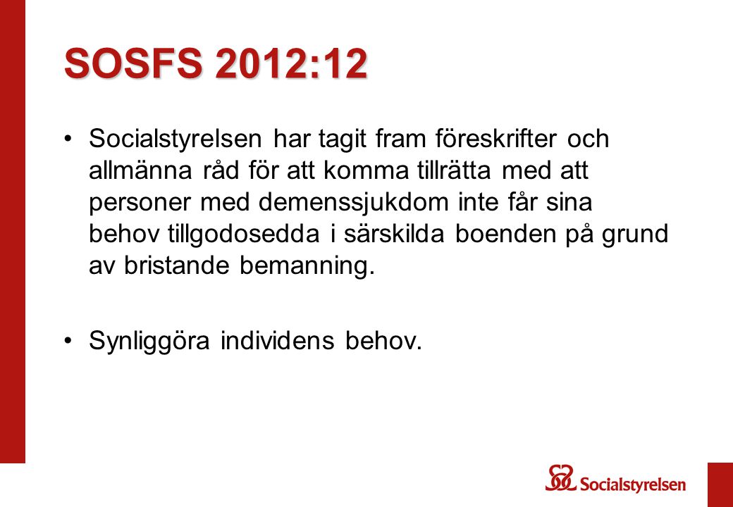 SOSFS 2012:12