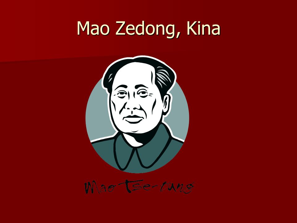 Mao Zedong, Kina
