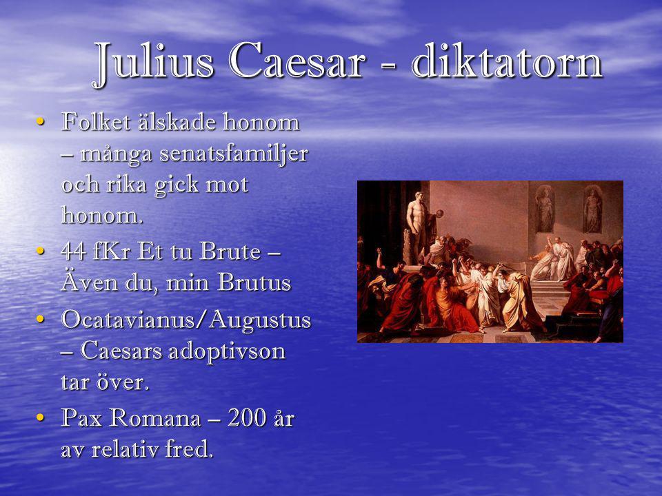 Julius Caesar - diktatorn