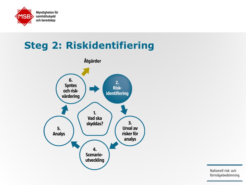 Steg 2: Riskidentifiering