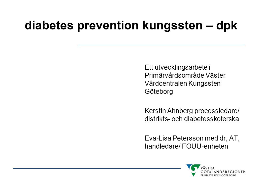 diabetes prevention kungssten – dpk
