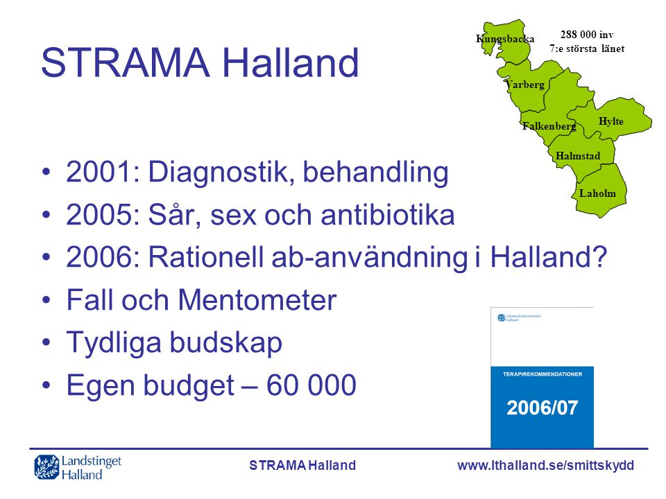 STRAMA Halland 2001: Diagnostik, behandling