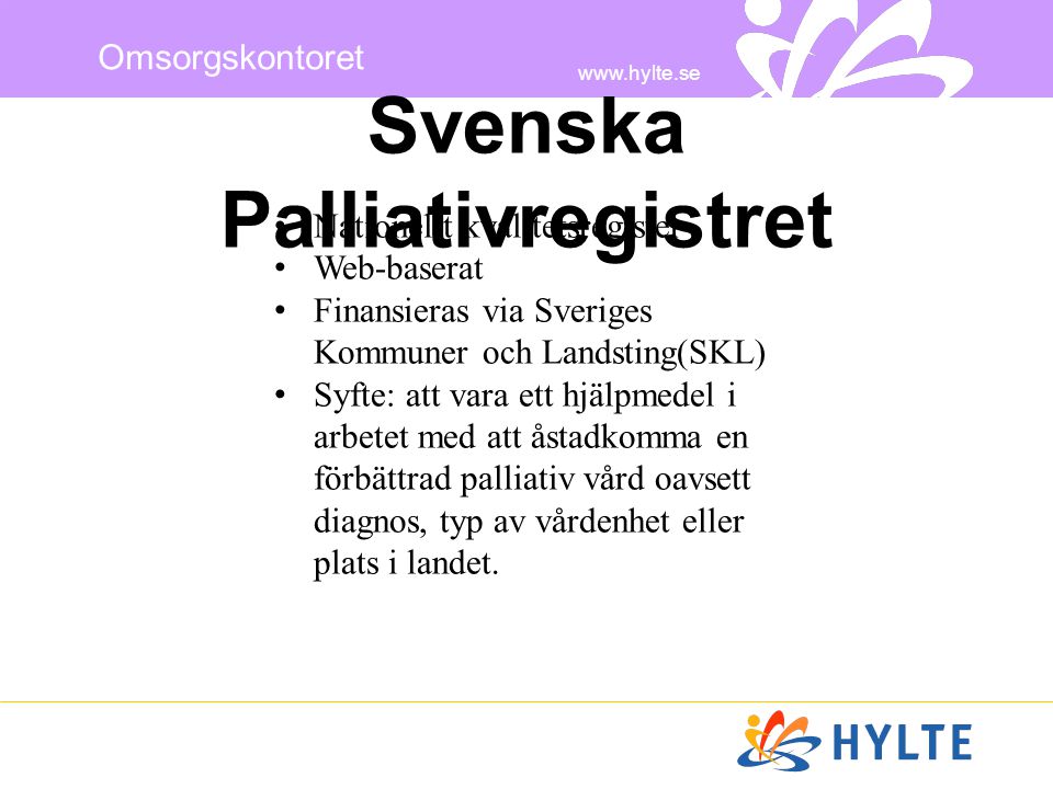 Svenska Palliativregistret