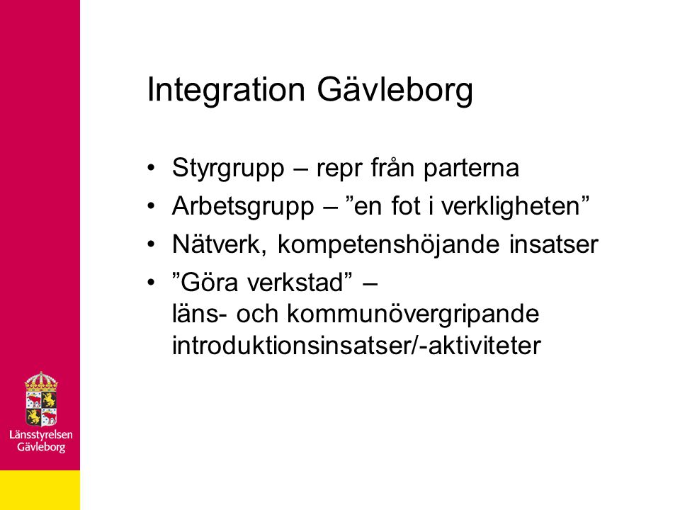 Integration Gävleborg