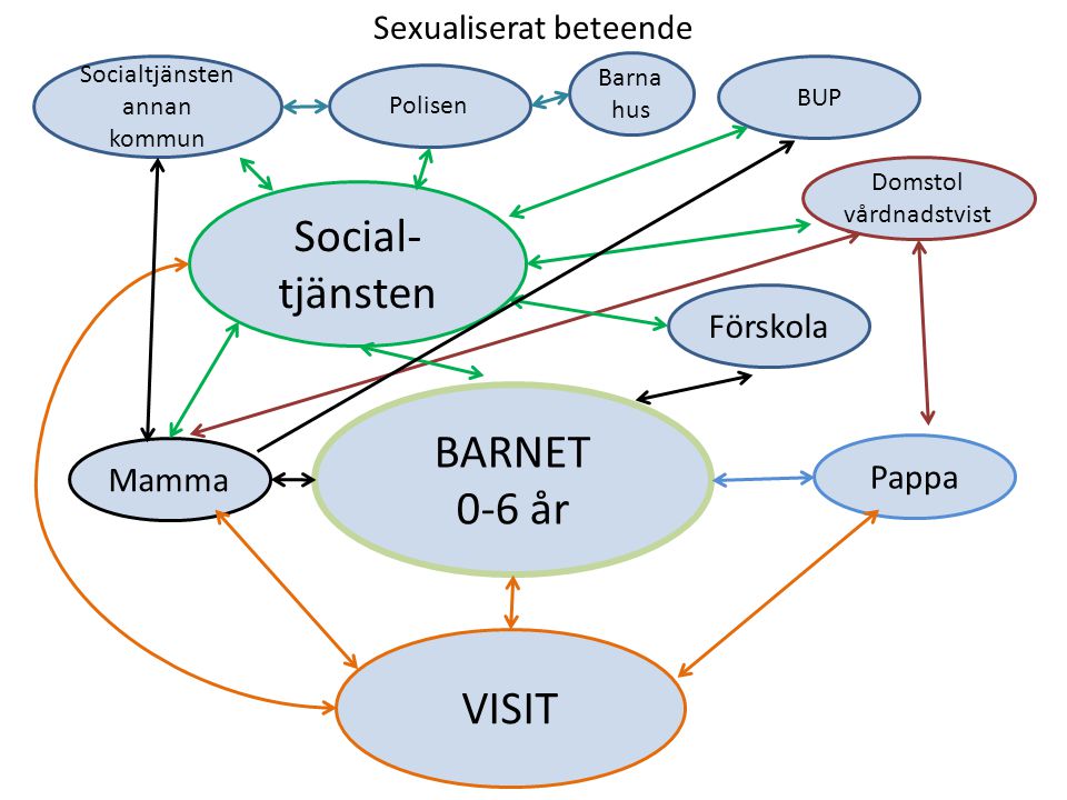 Social- tjänsten BARNET 0-6 år VISIT Sexualiserat beteende Förskola