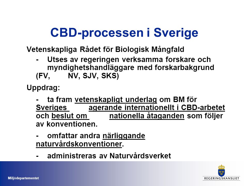 CBD-processen i Sverige