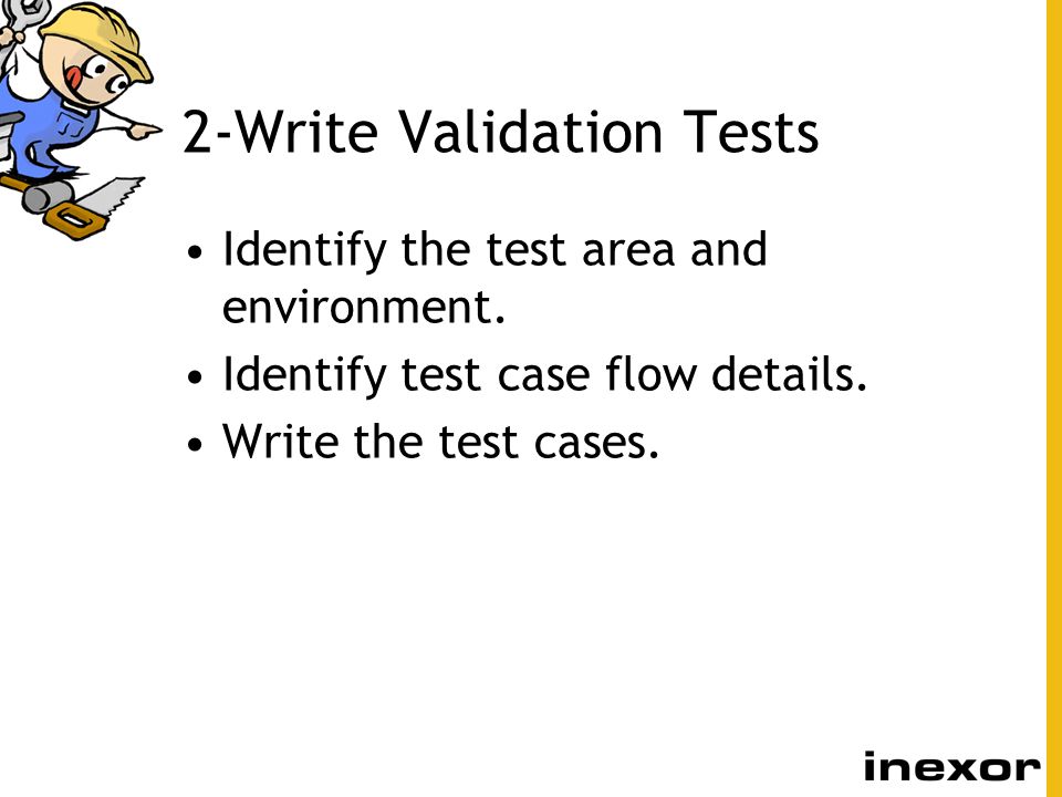 2-Write Validation Tests