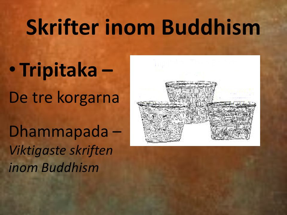 Skrifter inom Buddhism