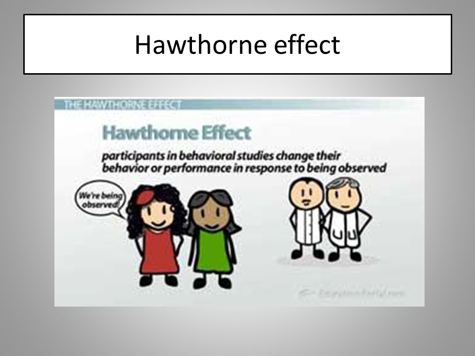Hawthorne effect